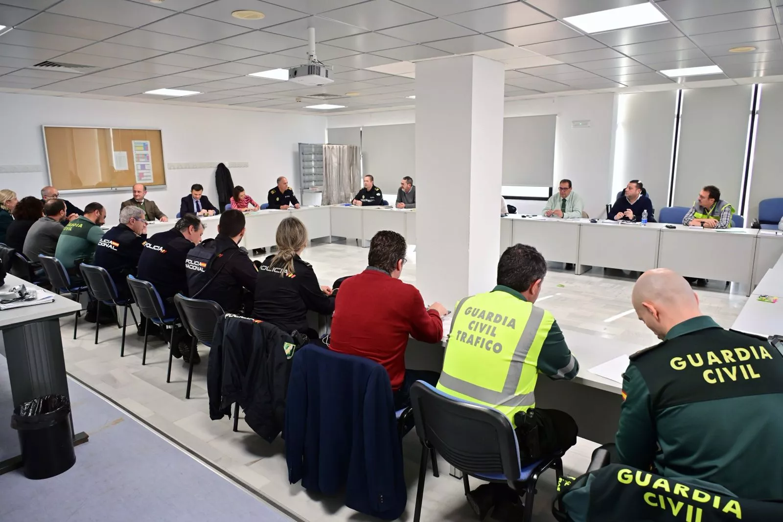 Reunión de la Junta Local de Protección Civil para el Carnaval