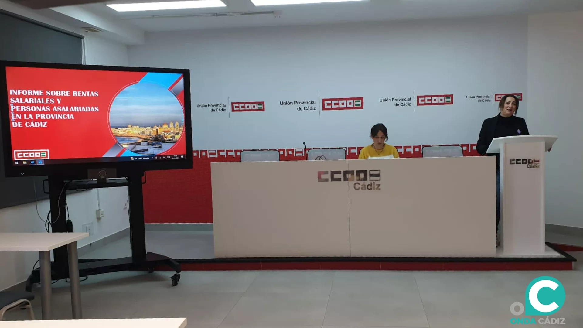 Sede de CCOO Cádiz en Avenida Andalucía. 