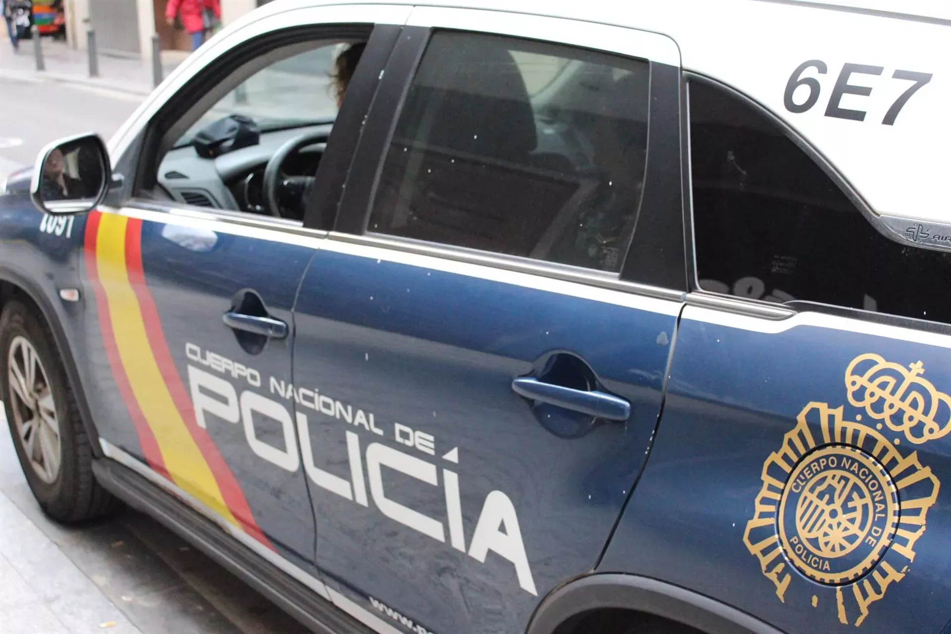 Patrulla de la Policía Nacional.