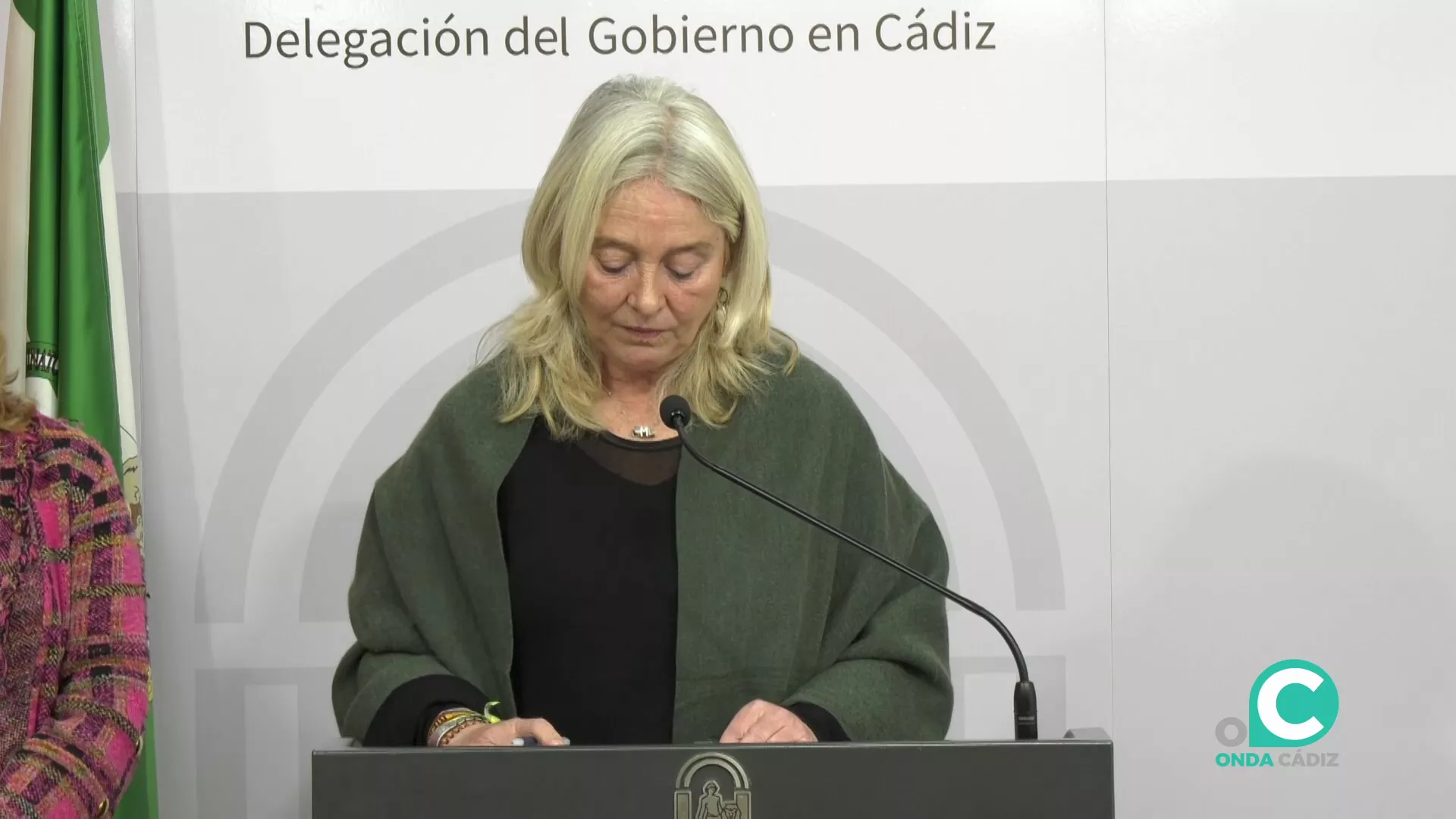 La delegada del Gobierno de la Junta en Cádiz, Mercedes Colombo.