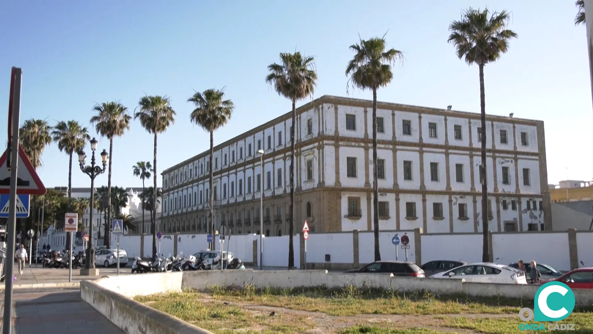 Edificio Valcárcel en Cádiz. 