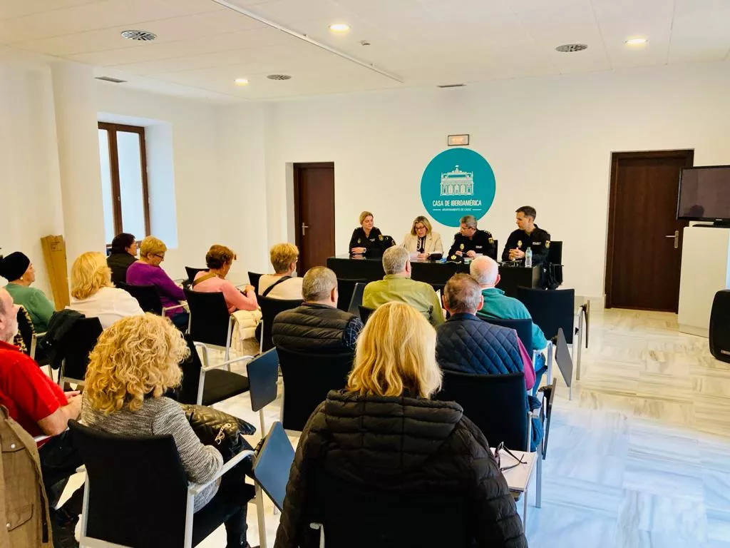 Momento de la Jornada de Participación Ciudadana celebrada en Casa de Iberoamérica. 