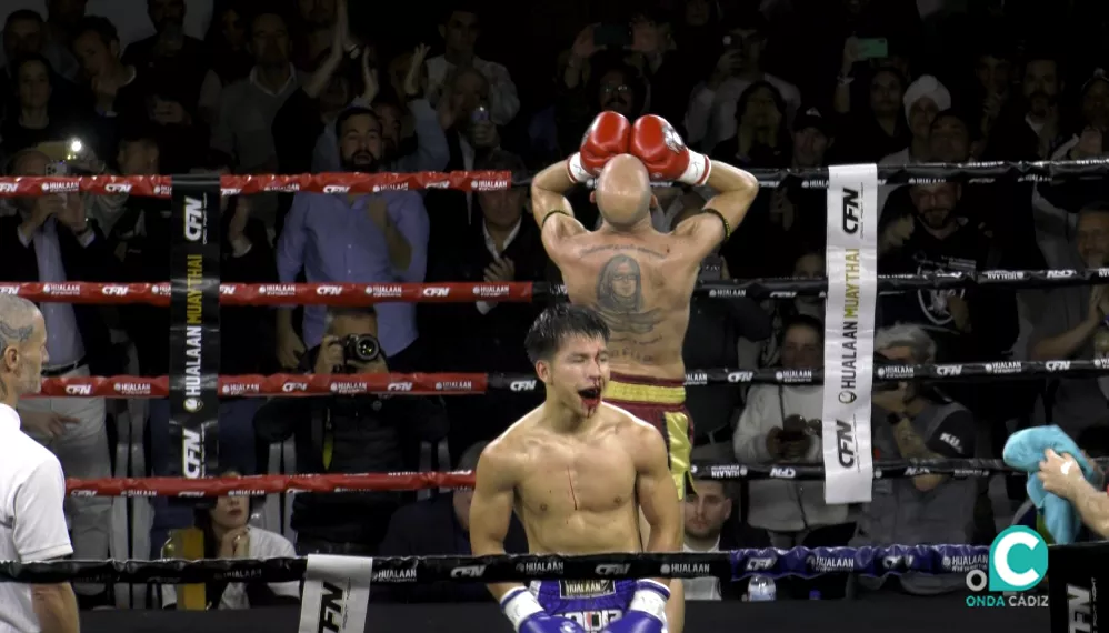 Carlos Coello emocionado tras la consecución del título mundial