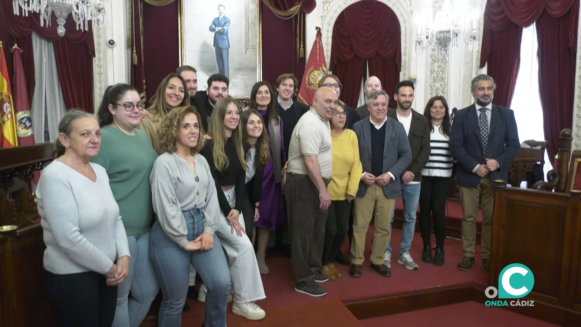 Acto celebrado en el salón de plenos con motivo del Día Mundial del Síndrome de Asperger. 