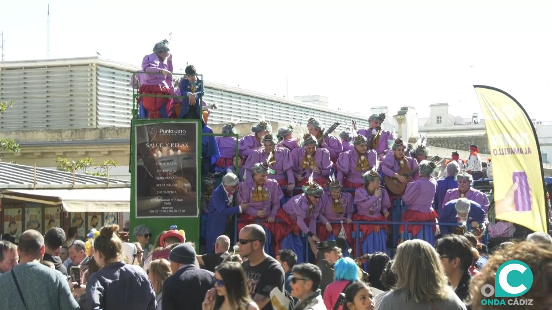 Carruseles de coros durante el Carnaval