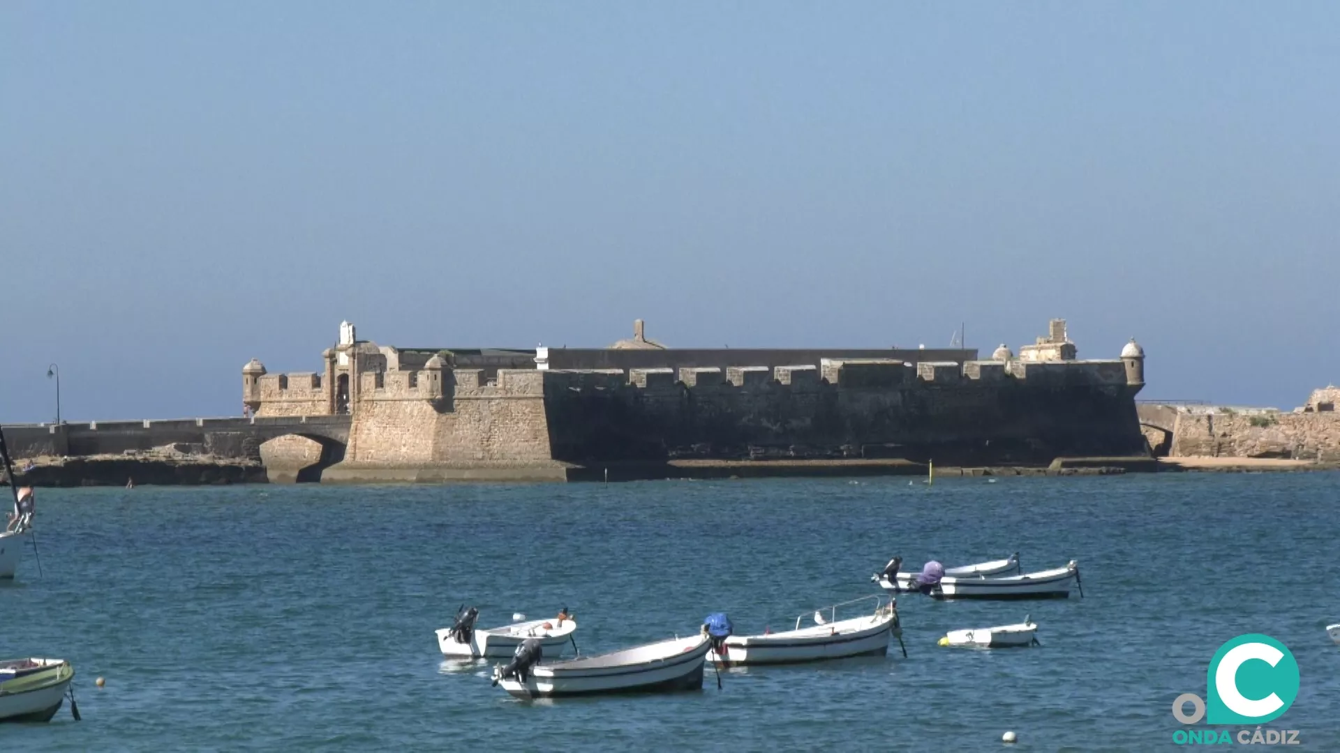 Imagen del Castillo de San Sebastián. 