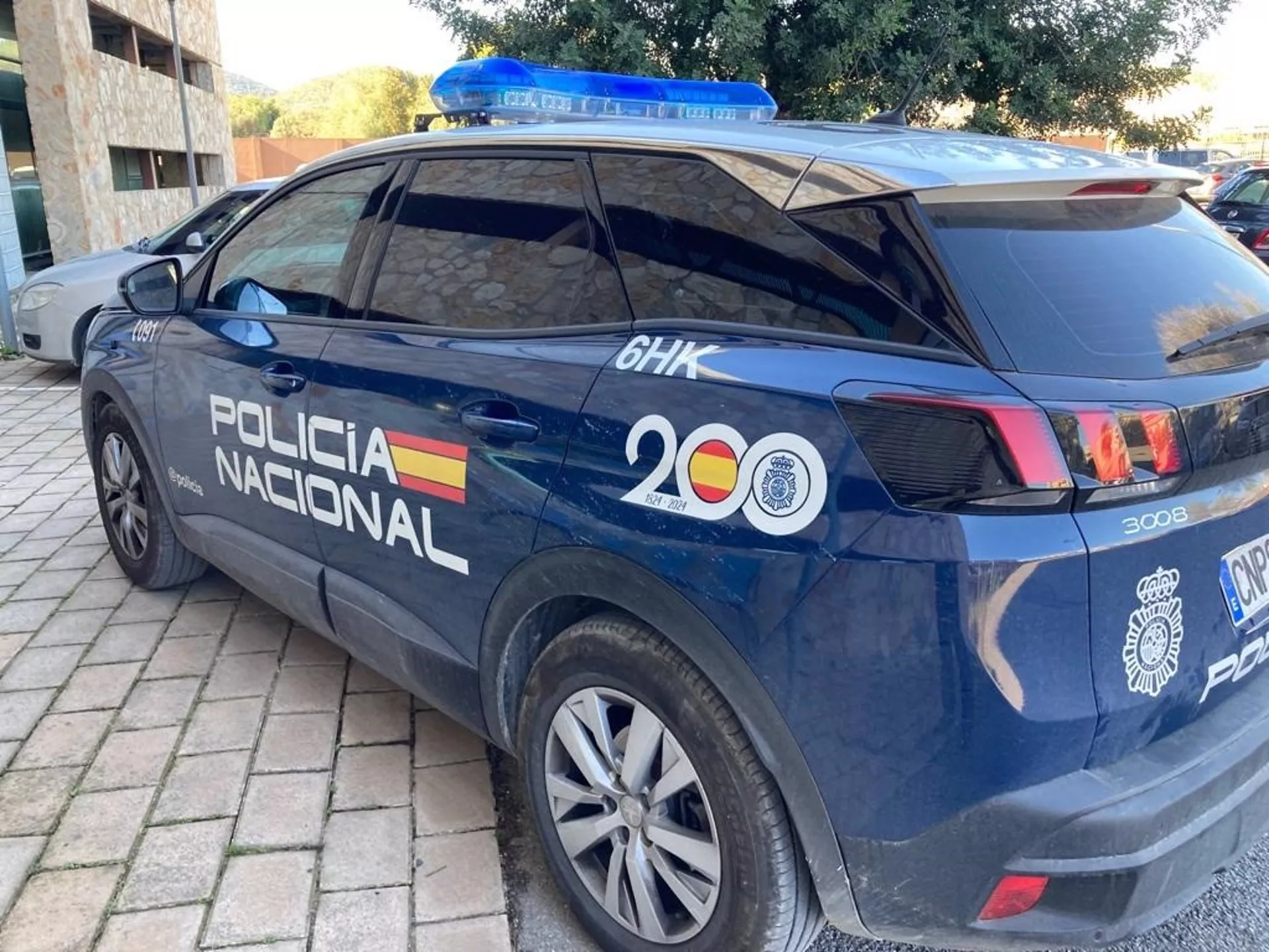 Coche de la policia nacional