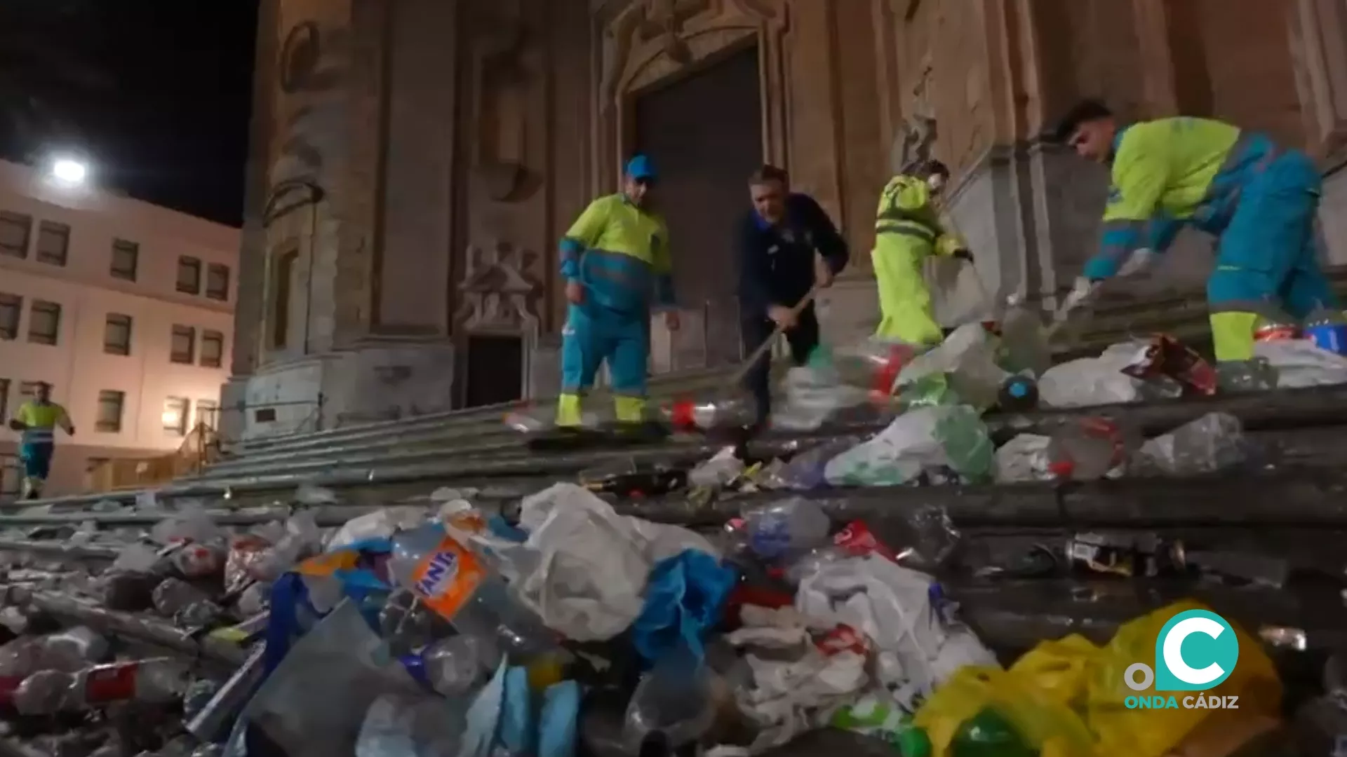 255.400 kilos de residuos recogidos en el segundo fin de semana de Carnaval. 