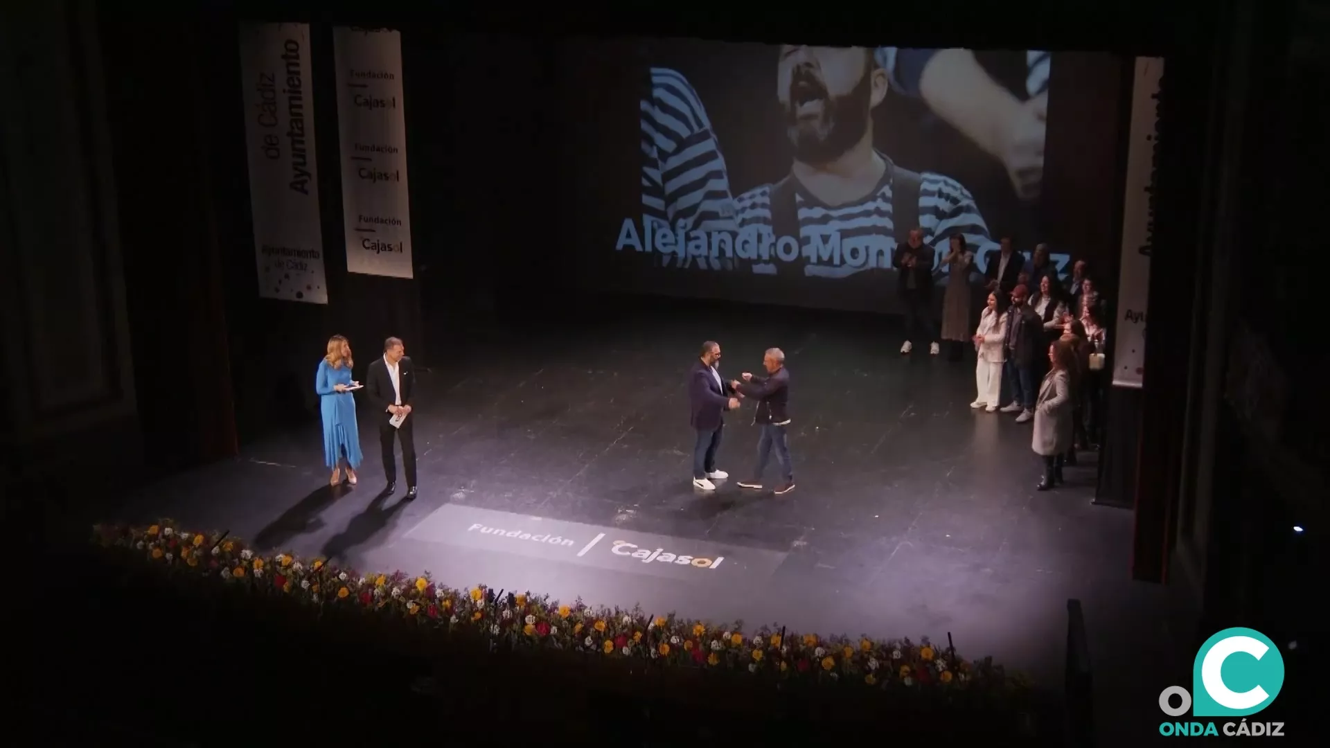 Momento del acto de la Gala de entrega de premios y antifaces de oro.