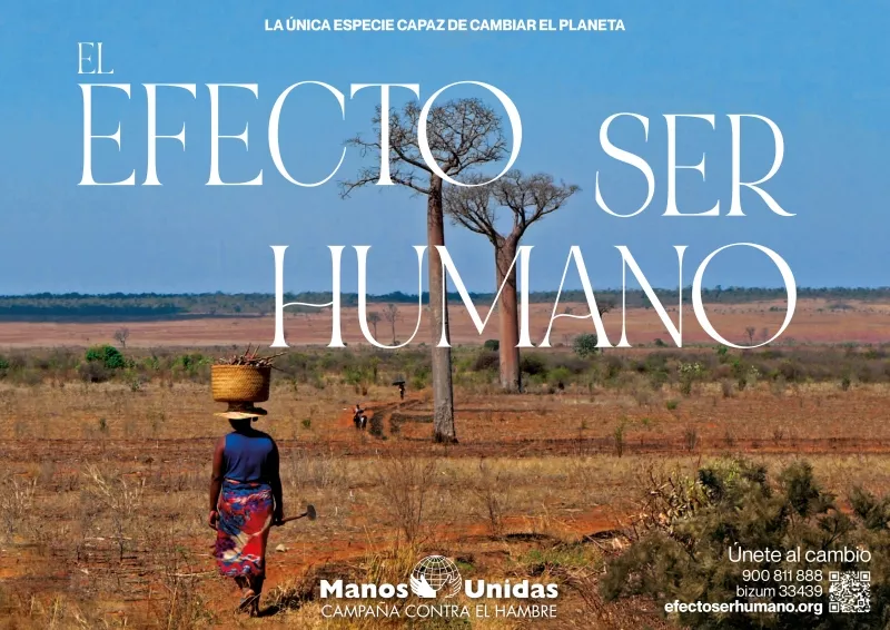 Manos Unidas presenta su campaña 2024 con el título "El efecto del ser  humano" | Onda Cádiz RTV