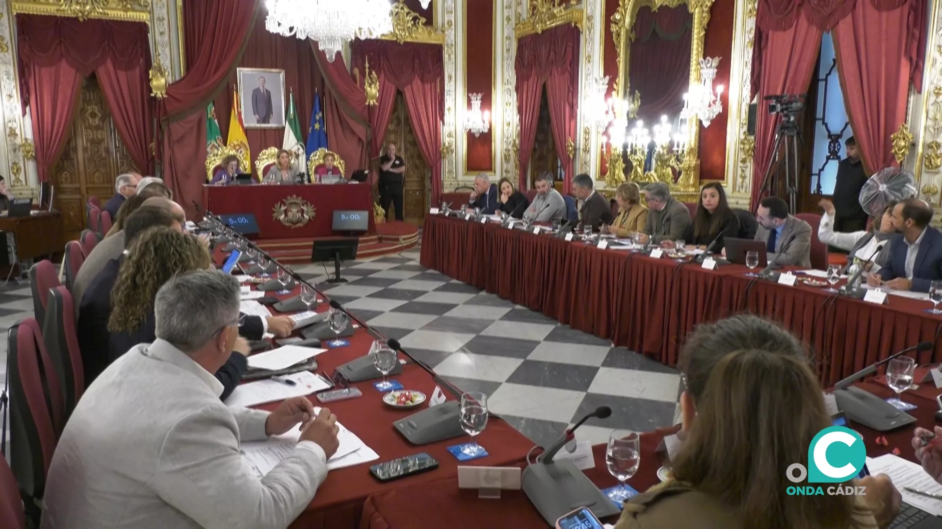 Sesión ordinaria del Pleno de la Diputación de Cádiz. 