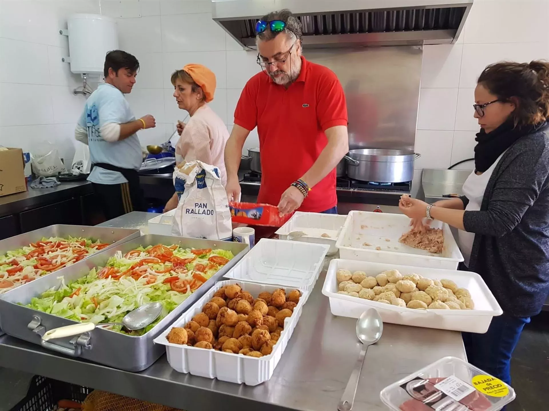 El comedor de la asociación Amigas del Sur en una imagen de archivo