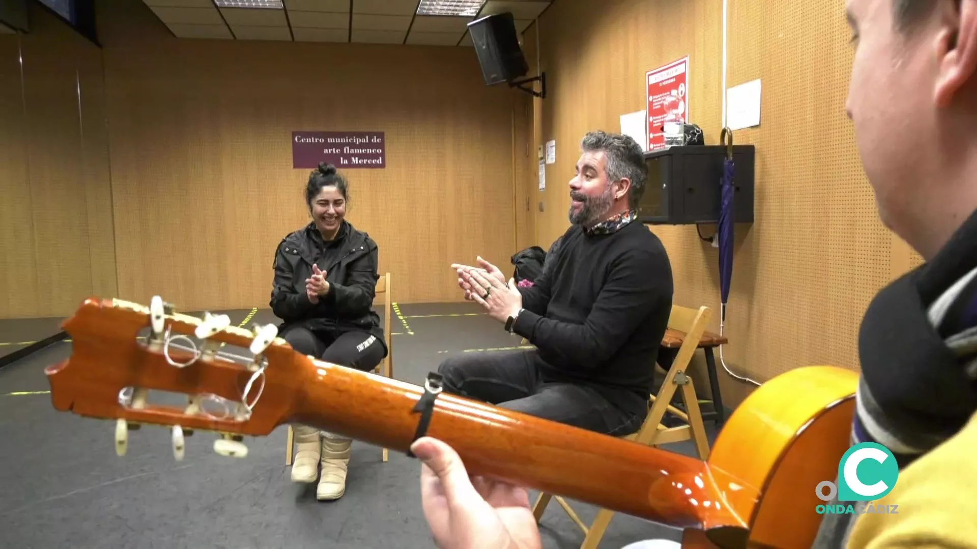 Ensayo del cantaor Raúl Gálvez 