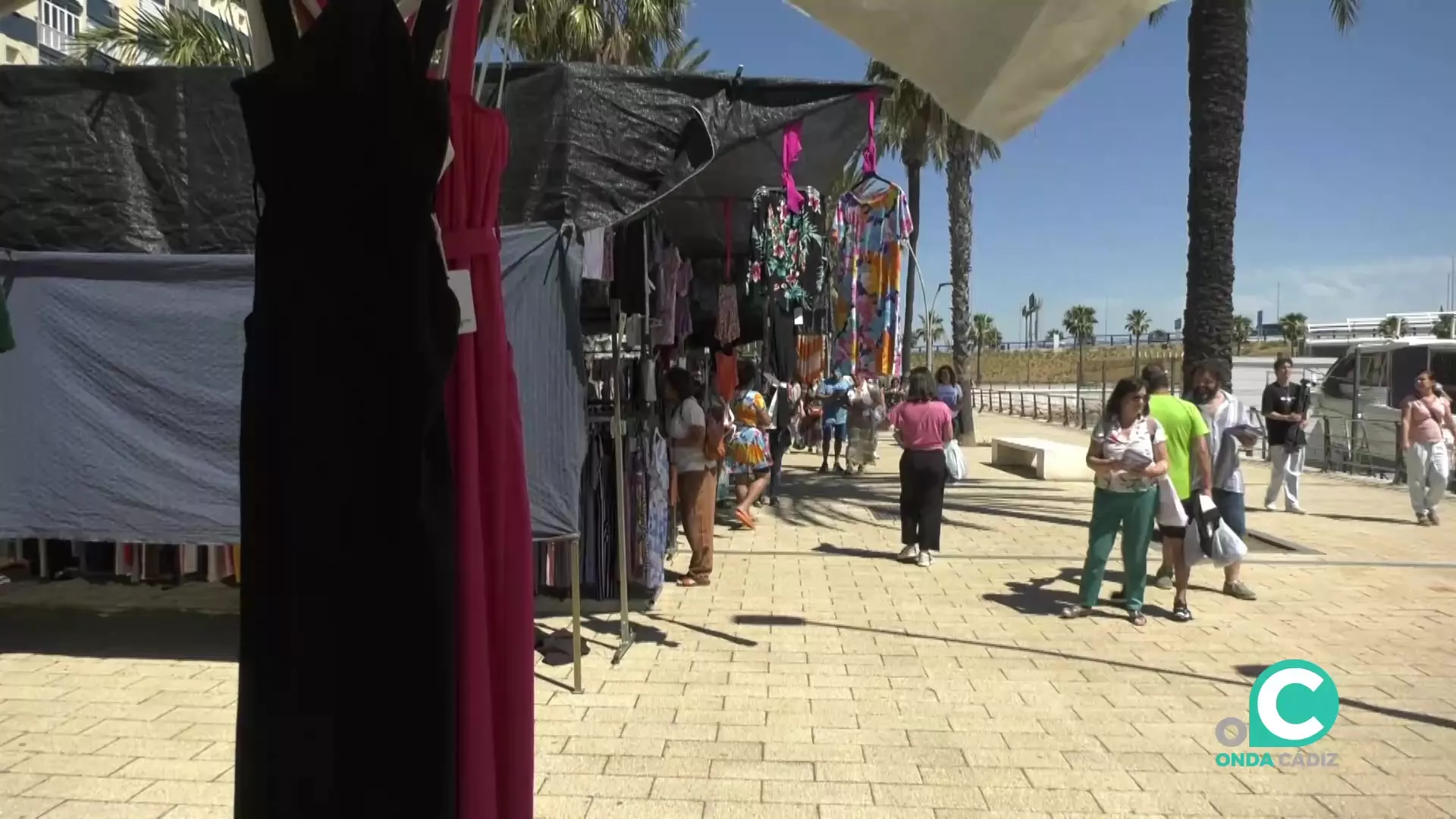 El mercadillo ambulante del Piojito se verá afectado en su ubicación por las obras del puente Carranza