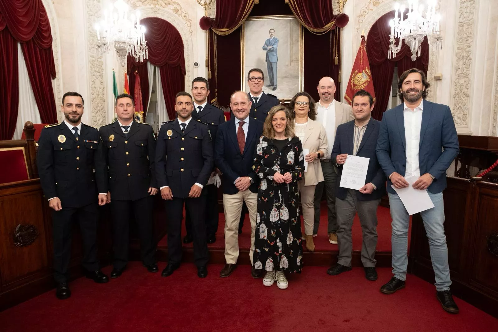 Nueve funcionarios de carrera toman posesión en el Ayuntamiento de Cádiz