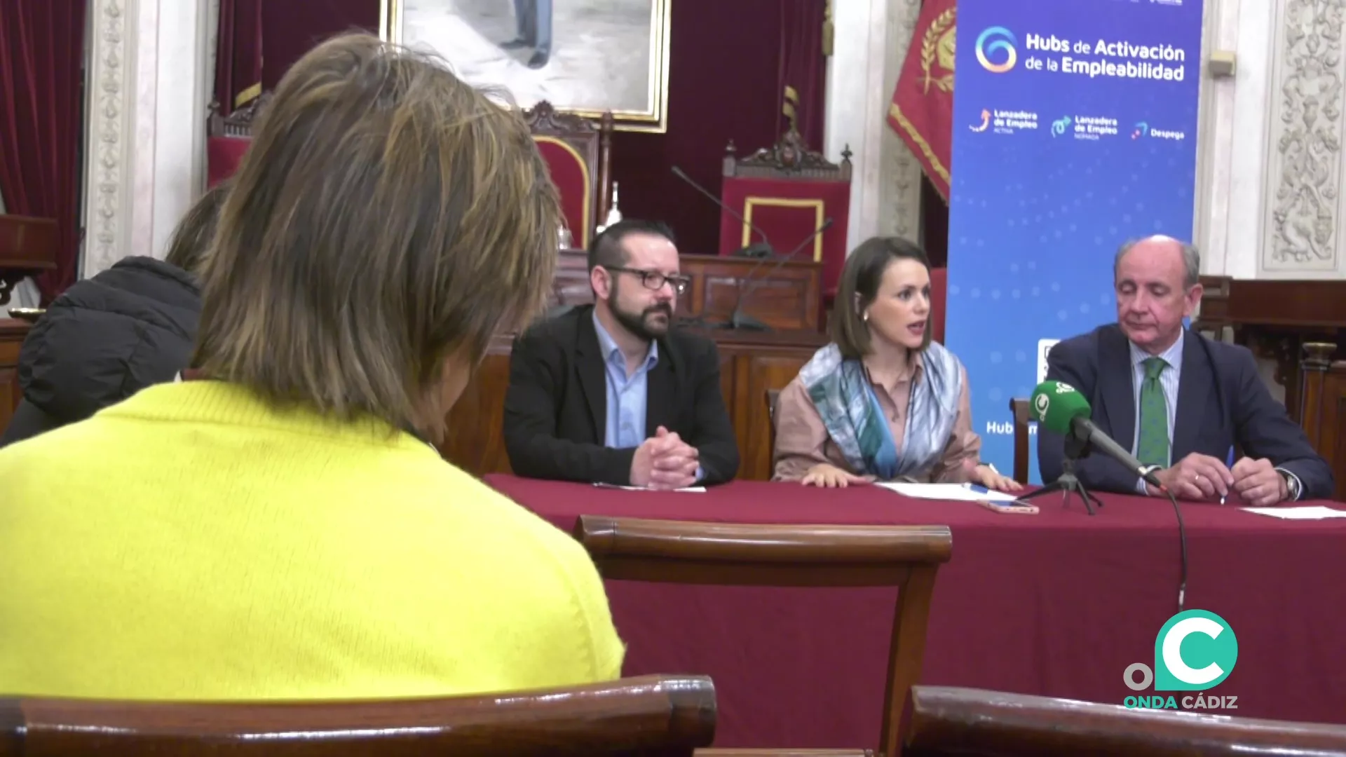 Imagen de la presentación del nuevo programa de empleabilidad.