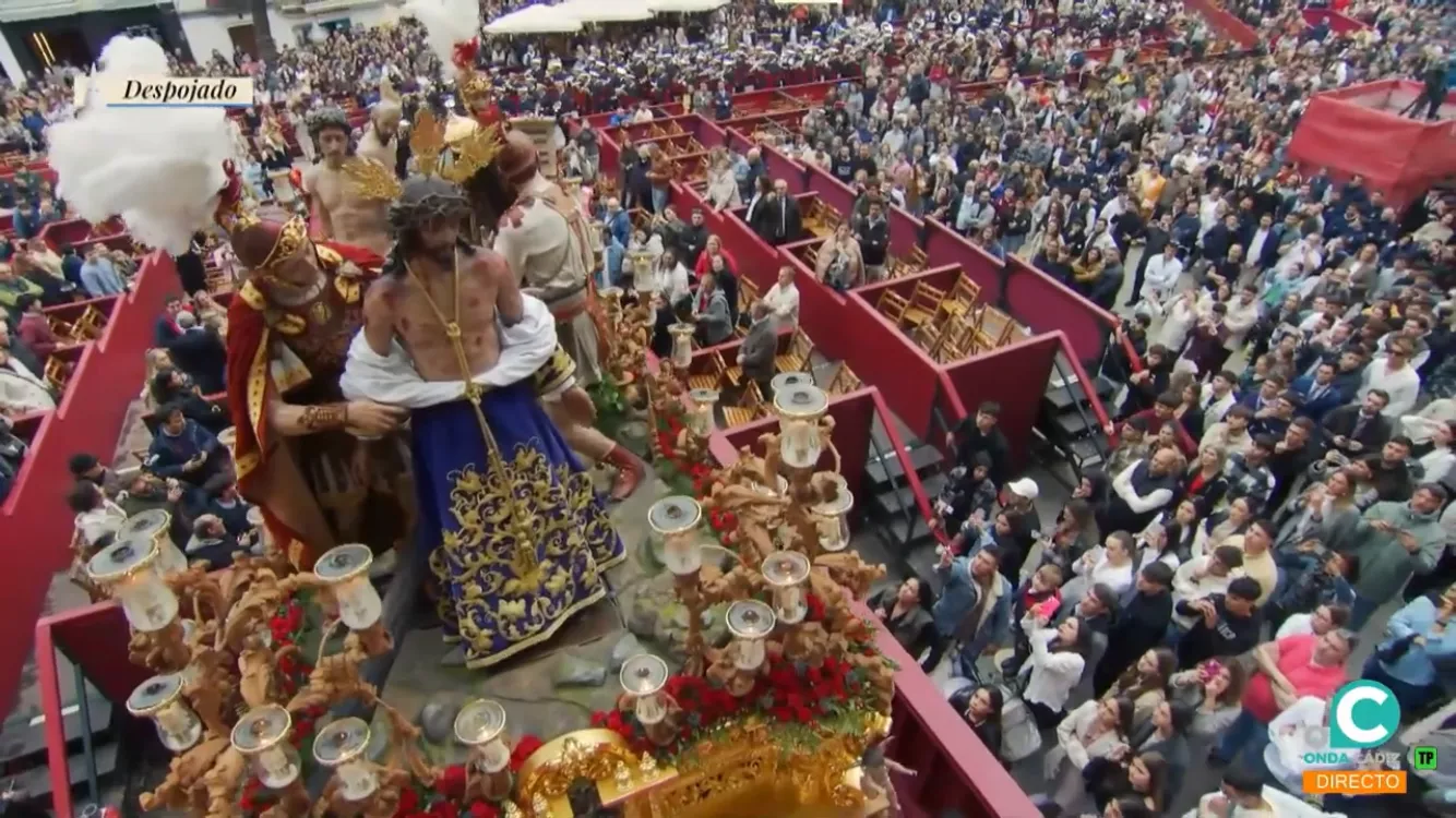 El Despojado entrando en la Catedral el pasado Domingo