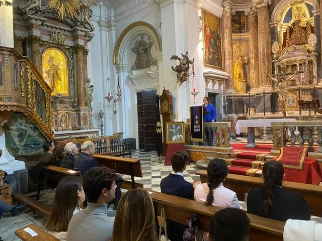 La Parroquia del Rosario ha acogido el pregón de los Jóvenes Cofrades