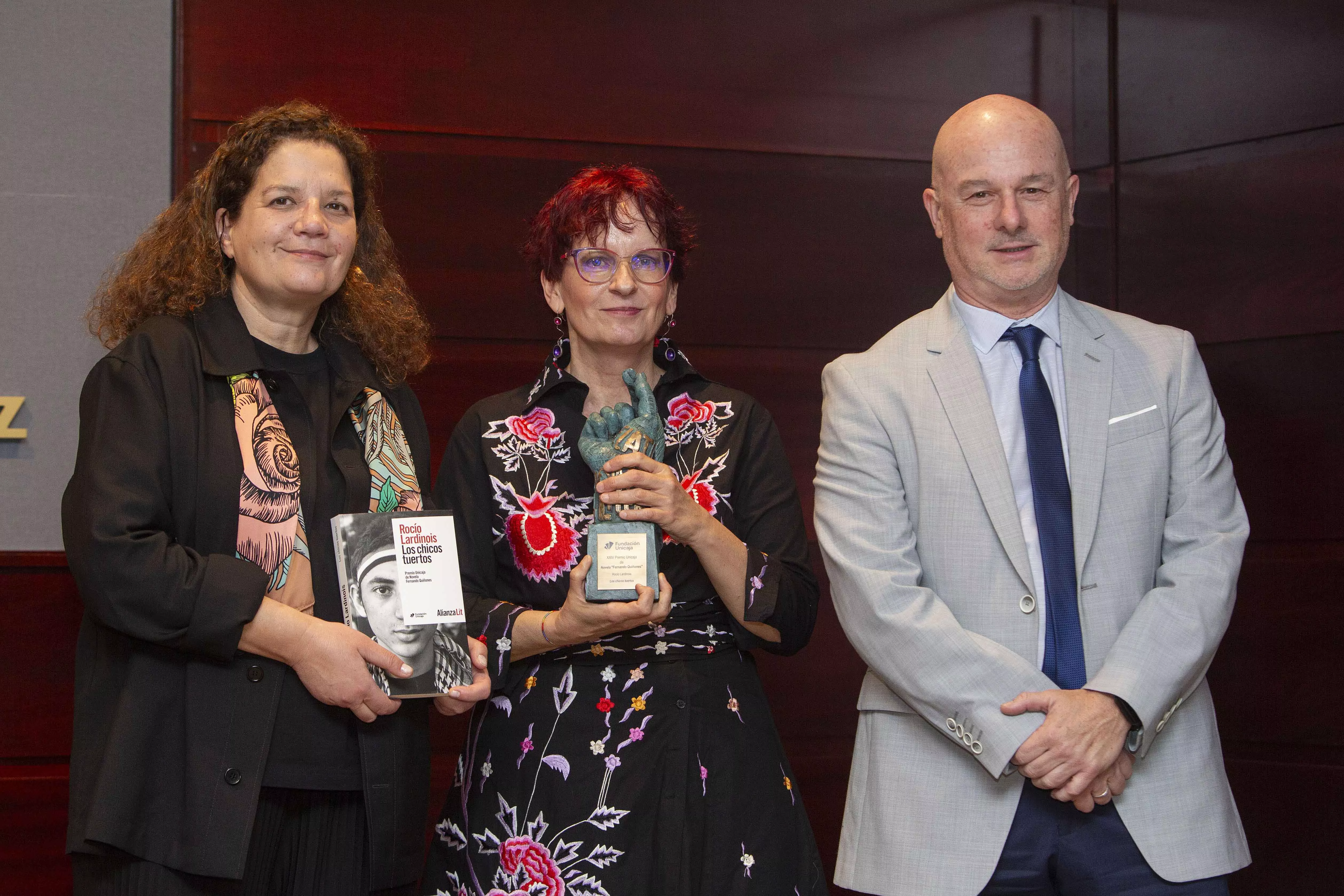 Acto de entrega del XXIV Premio Fundación Unicaja de Novela ‘Fernando Quiñones’