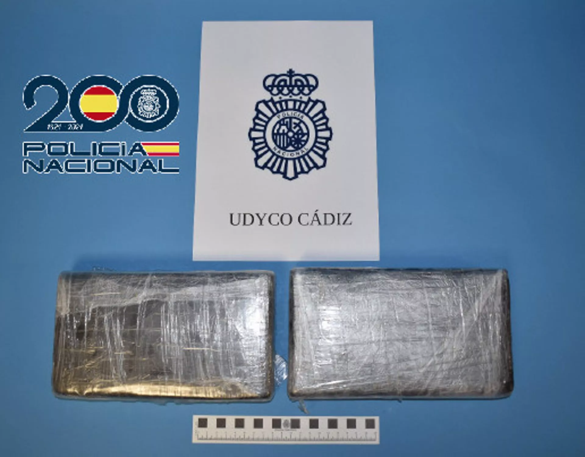 Droga incautada en un vehículo en Cádiz