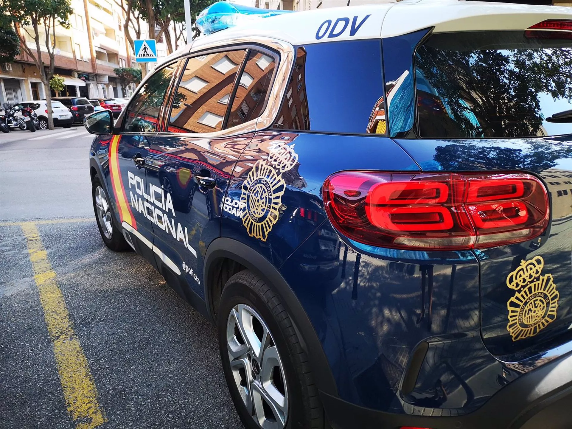 coche de la Policia Nacional en una imagen de archivo