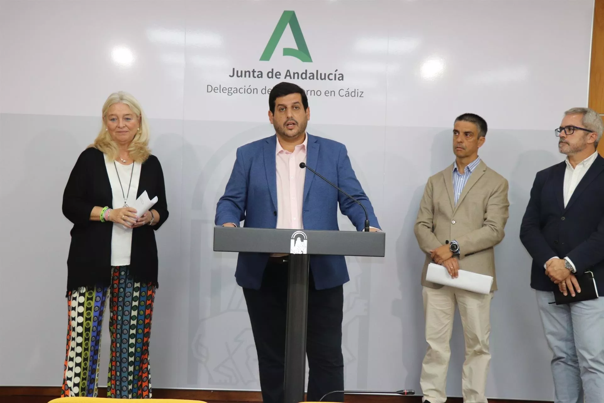 Jorge Vázquez en rueda de prensa en una imagen de archivo