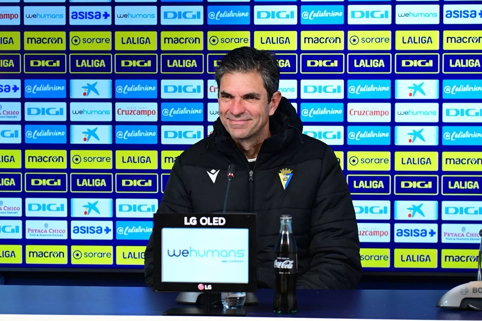 El entrenador en rueda de prensa - Cádiz CF