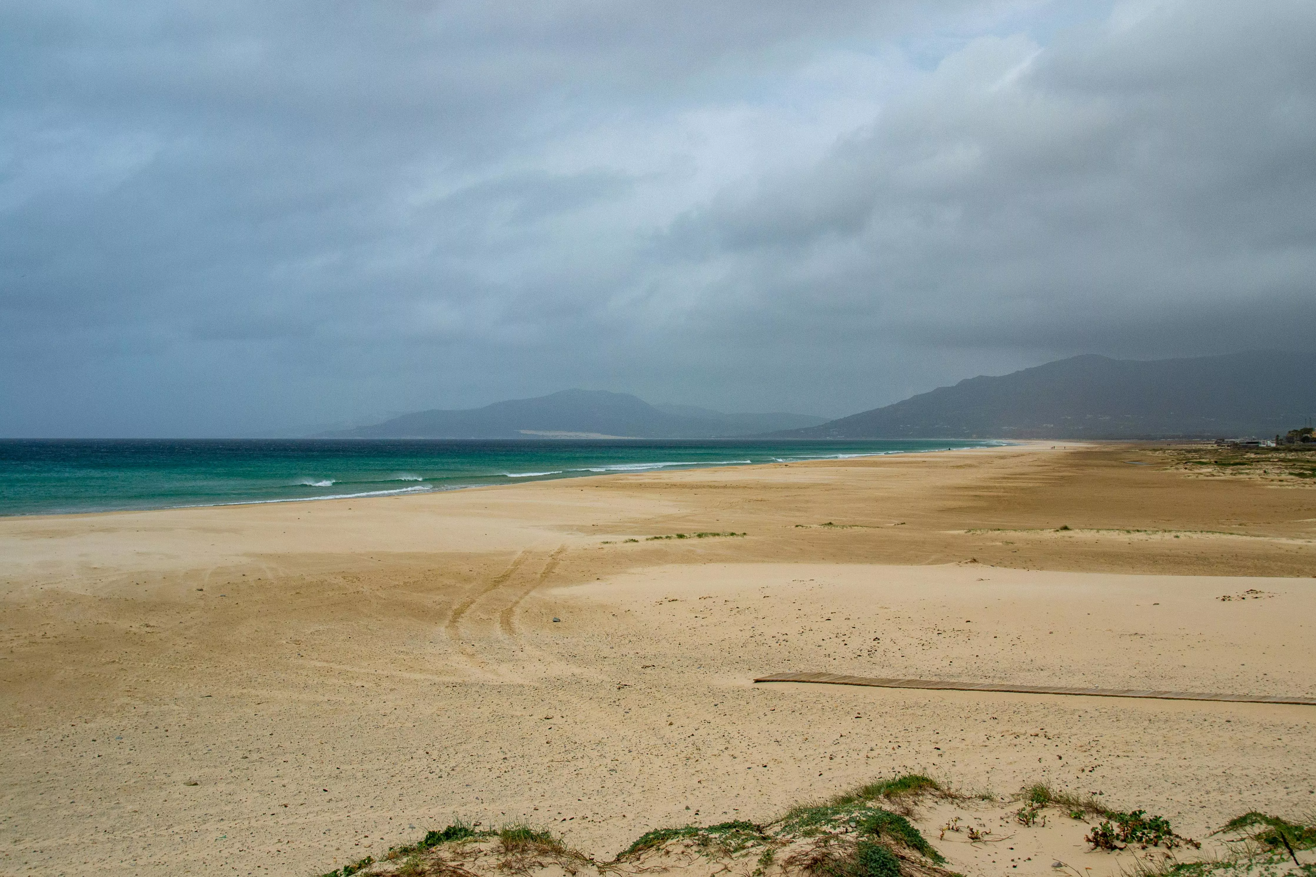 Imagen de una playa de Tarifa 