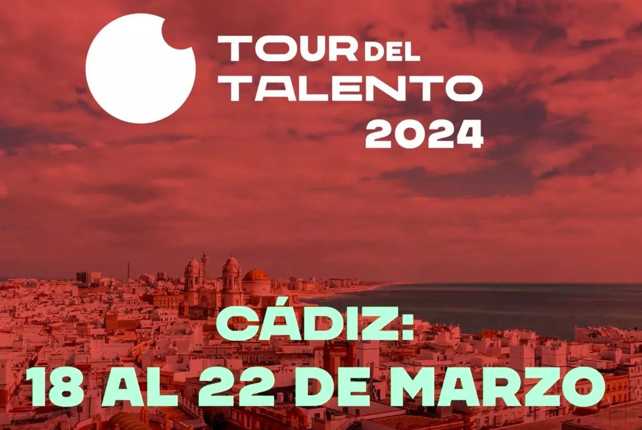 El Tour del Talento 2024 llega a Cádiz con más de 40 actividades dirigidas a los jóvenes. 