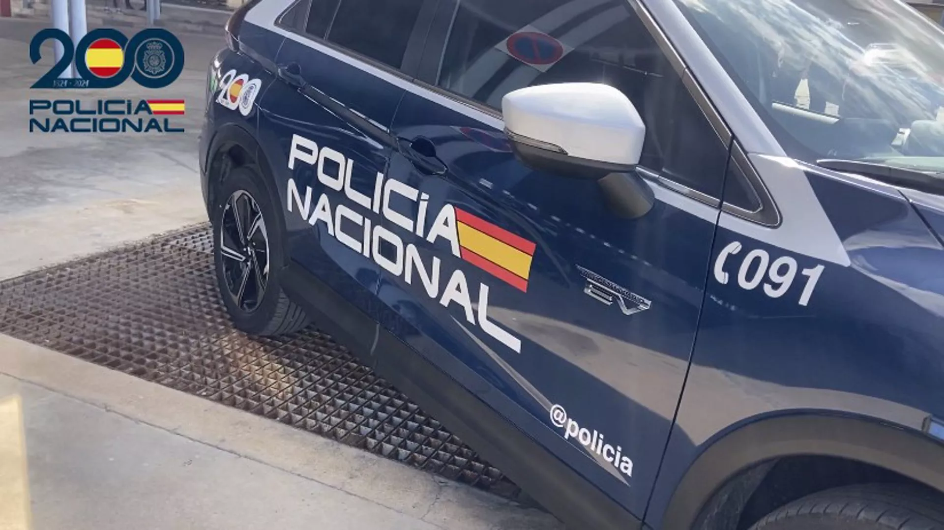 Vehículo de la Policía Nacional