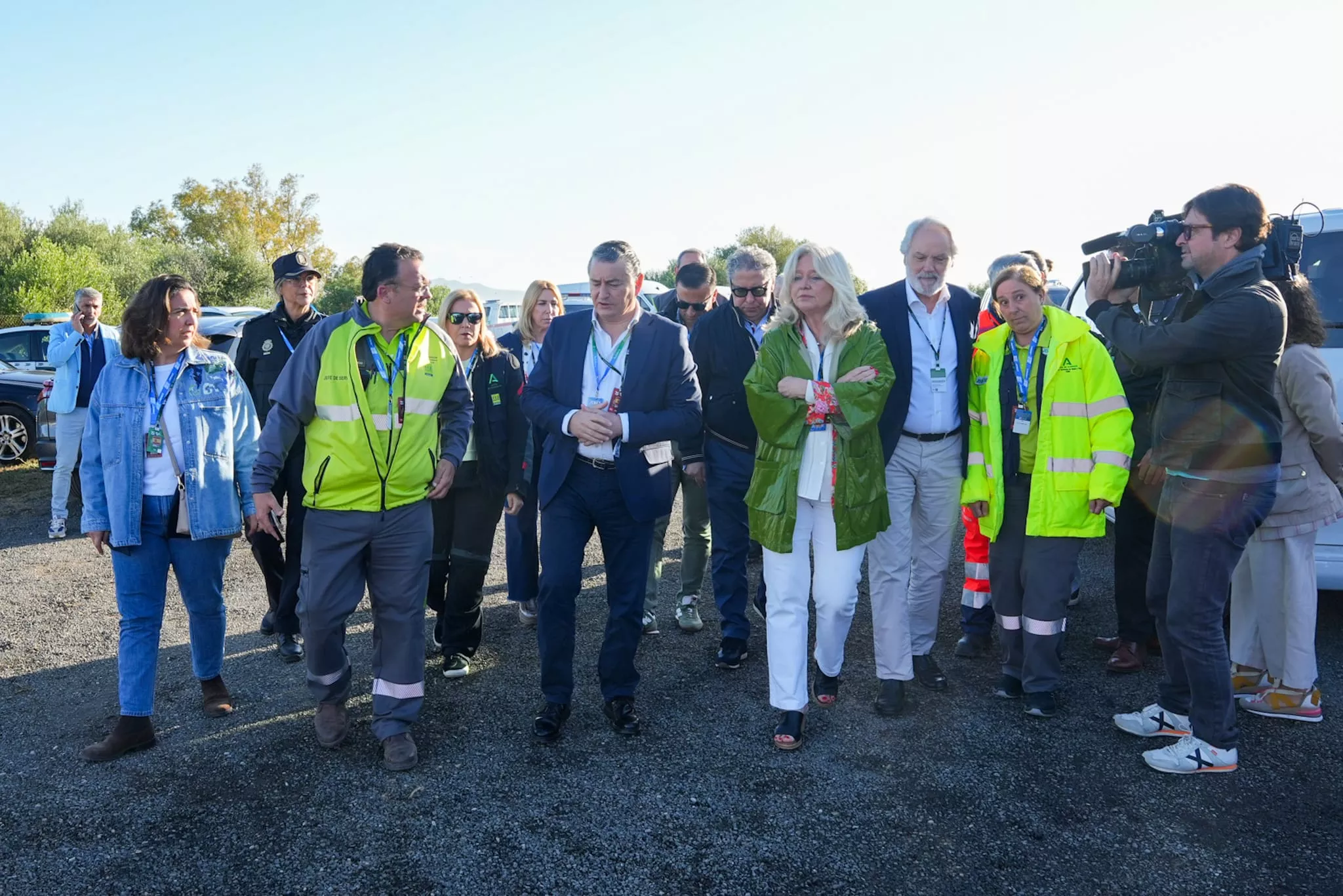 Antonio Sanz ha dado nuevos datos de este dispositivo de seguridad, en compañía de la delegada del Gobierno andaluz, Mercedes Colombo, entre otras autoridades.