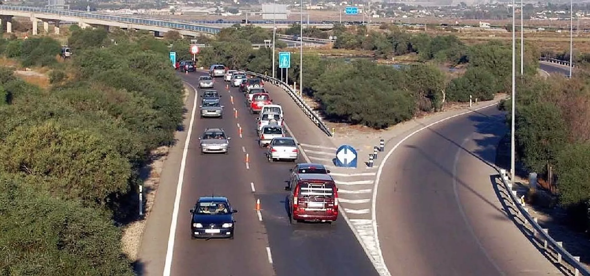 Carretera de la provincia en una imagen de archivo