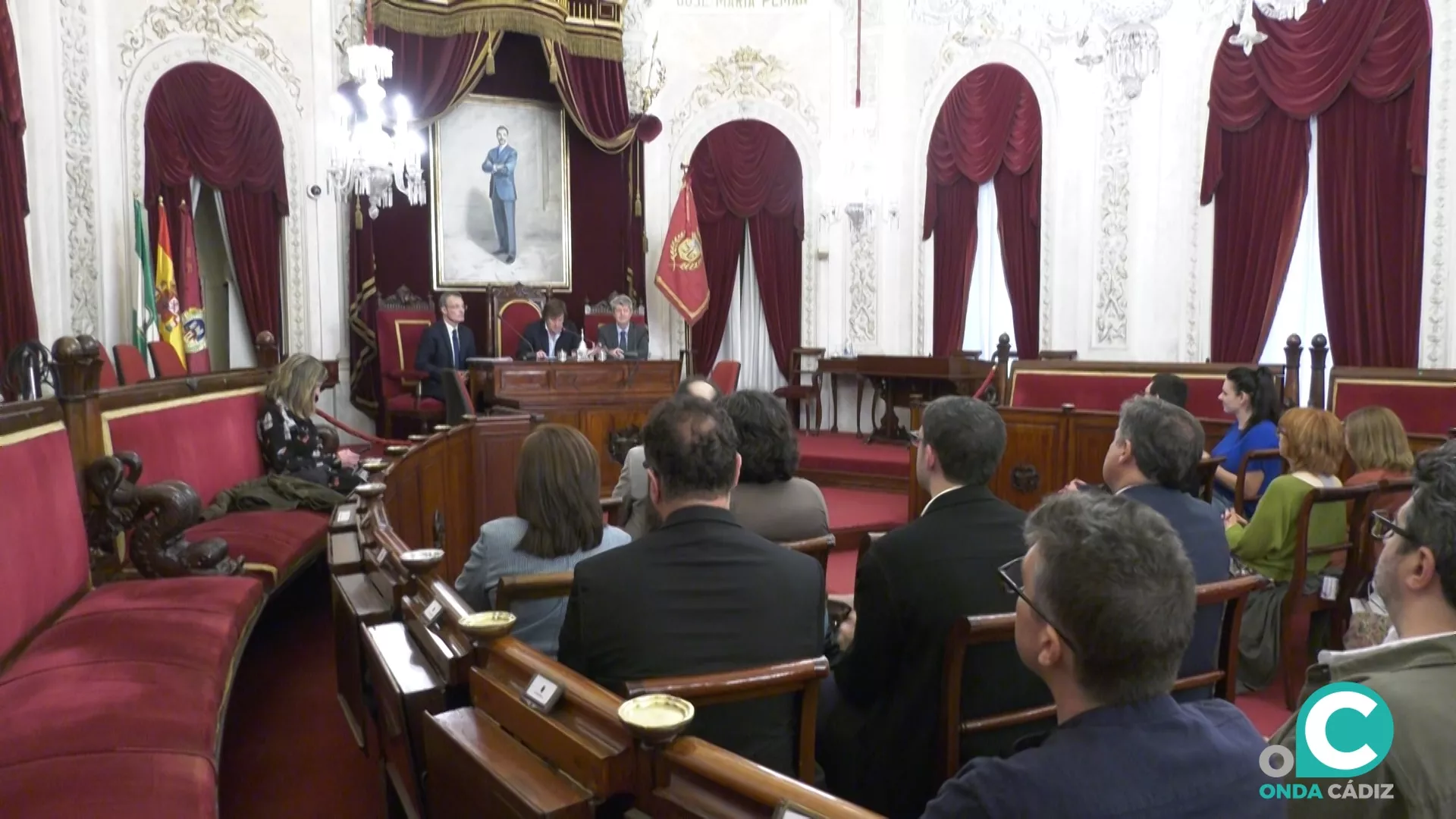 Momento de la inauguración del XV Congreso Internacional Nuestro Patrimonio Común.