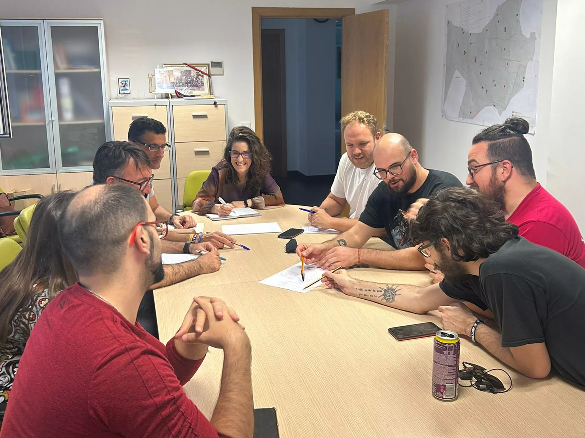 La concejal de Juventud se reunió con los organizadores del acontecimiento que se celebrará en San Felipe Neri