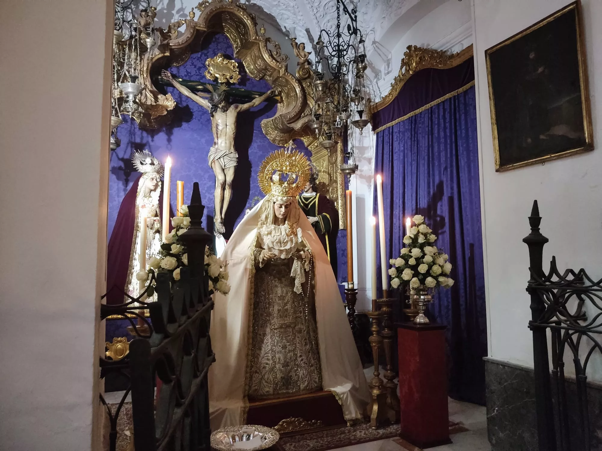 La imagen de la Dolorosa será intervenida durante los próximos seis meses 