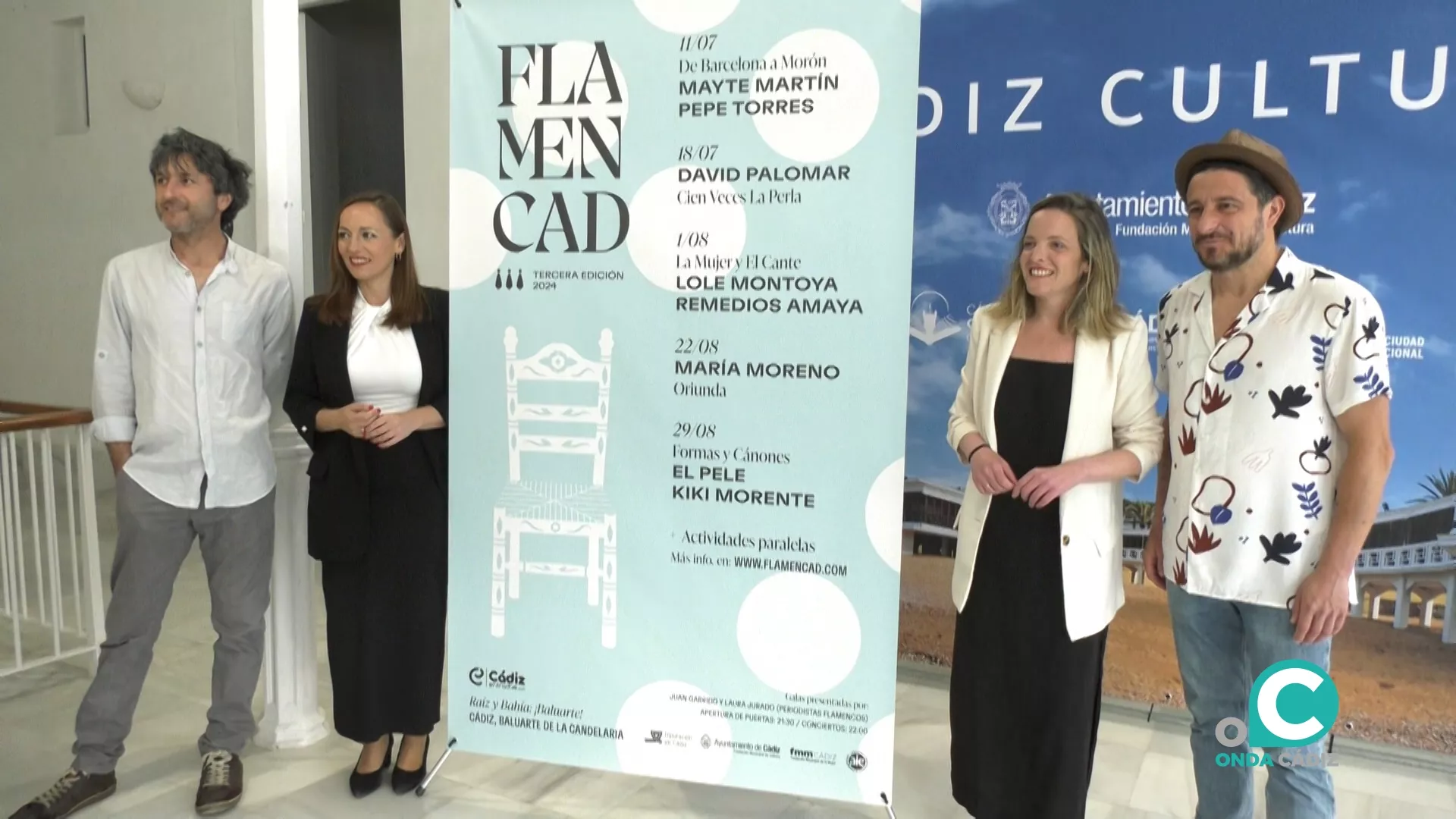 El ECCO acoge la presentación de la tercera edición del Festival 'Flamencad 2024'.