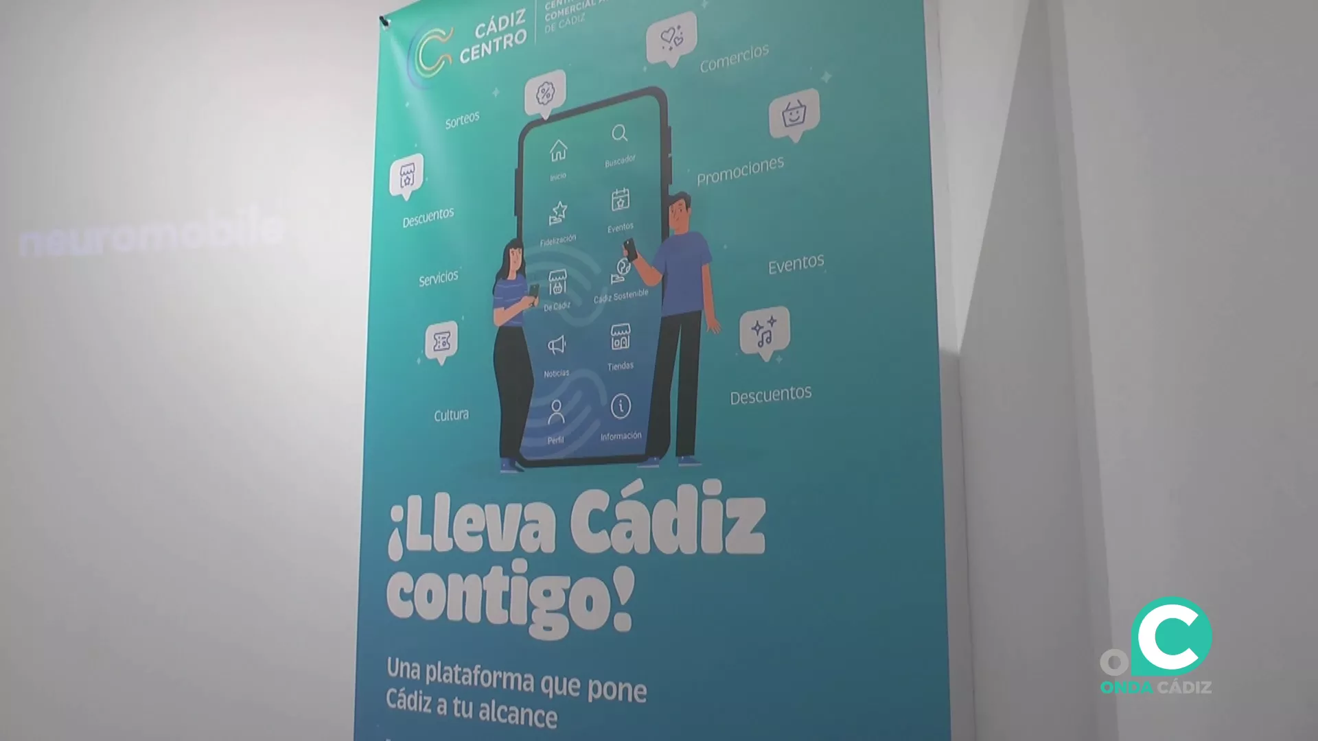 Imagen del nuevo reclamo digital de Cádiz Centro Comercial Abierto.