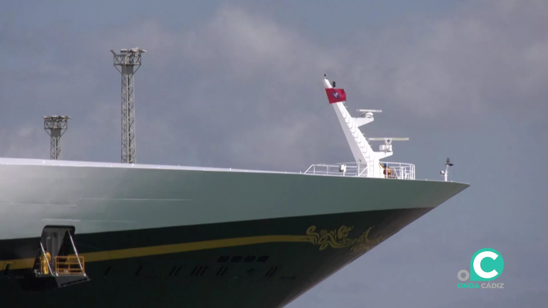 Uno de los cruceros atracados en el puerto de la ciudad en una imagen de archivo.