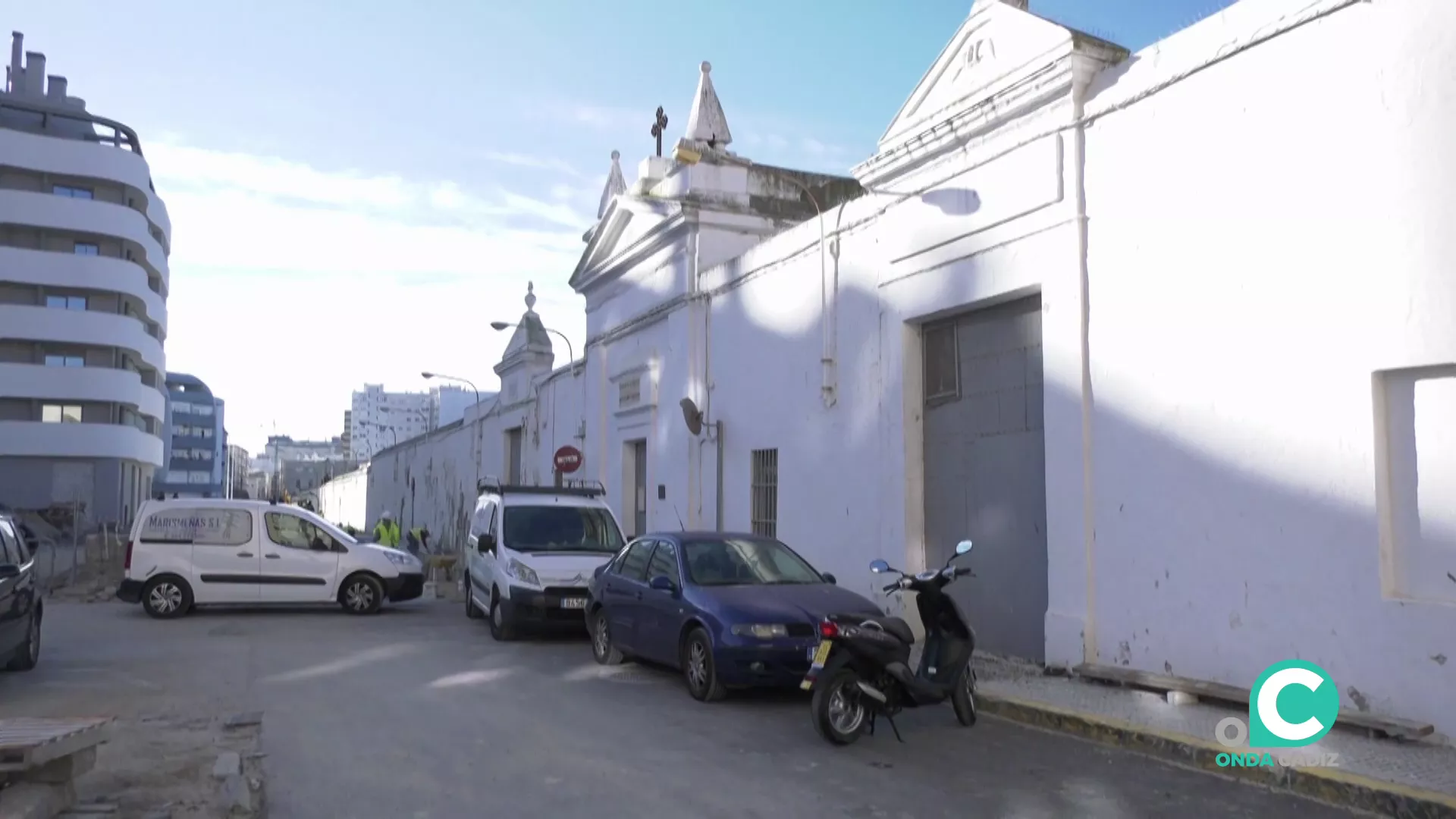 Entrada del antiguo cementerio de San José