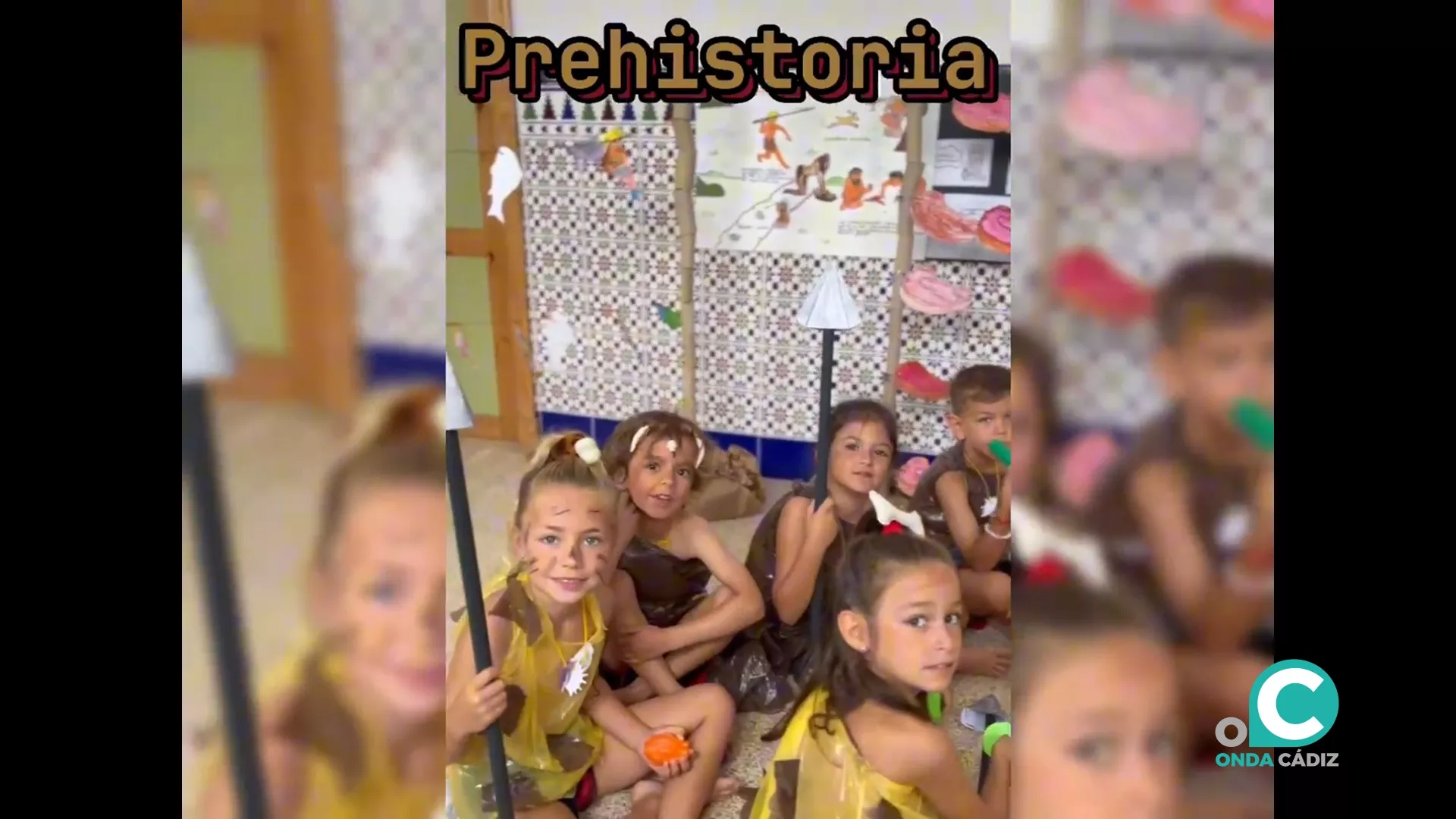 El alumnado de infantil del Colegio Salesianos celebra la fiesta de los proyectos.