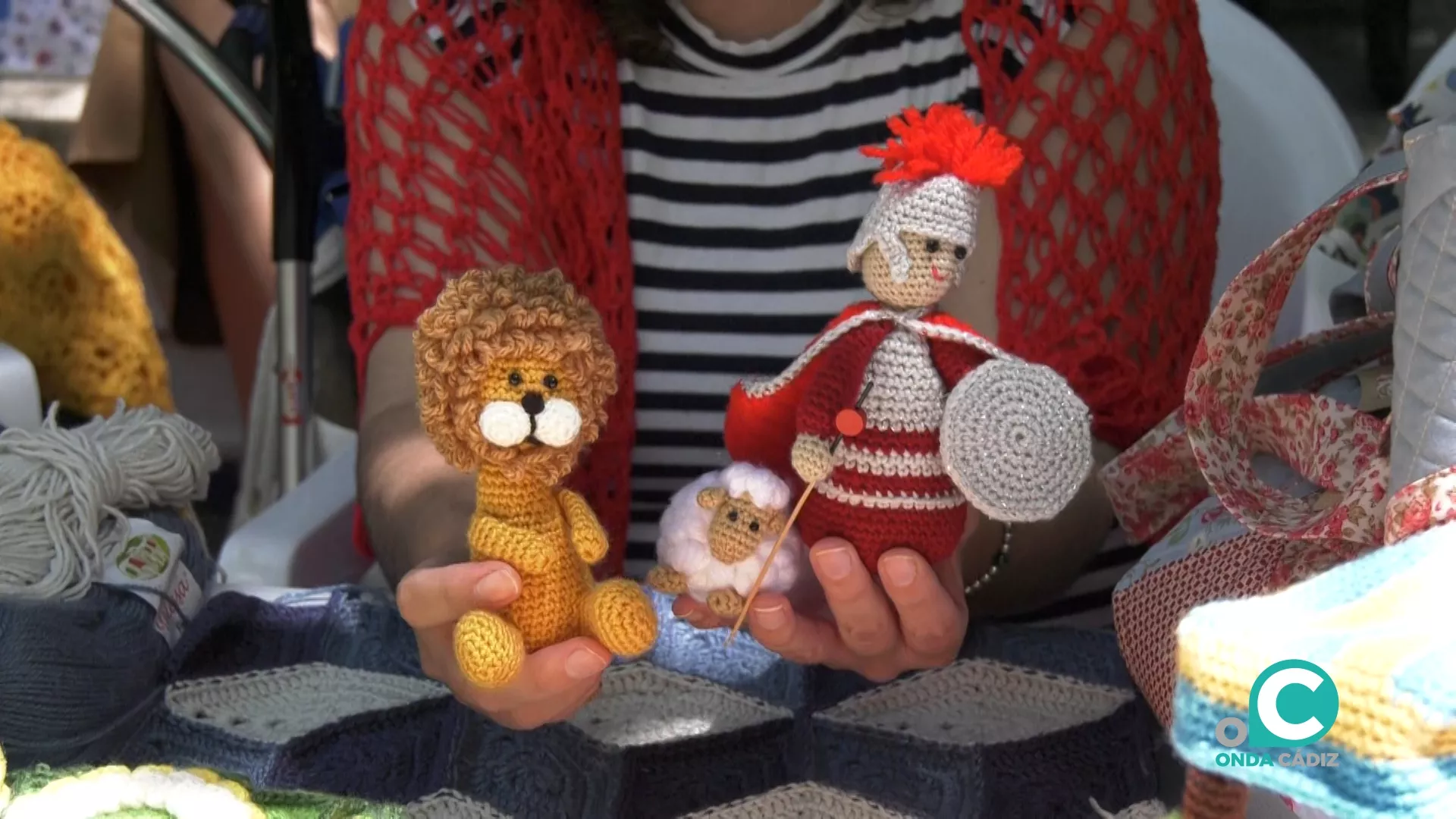 Muñecos realizados con la técnica del amigurumi 