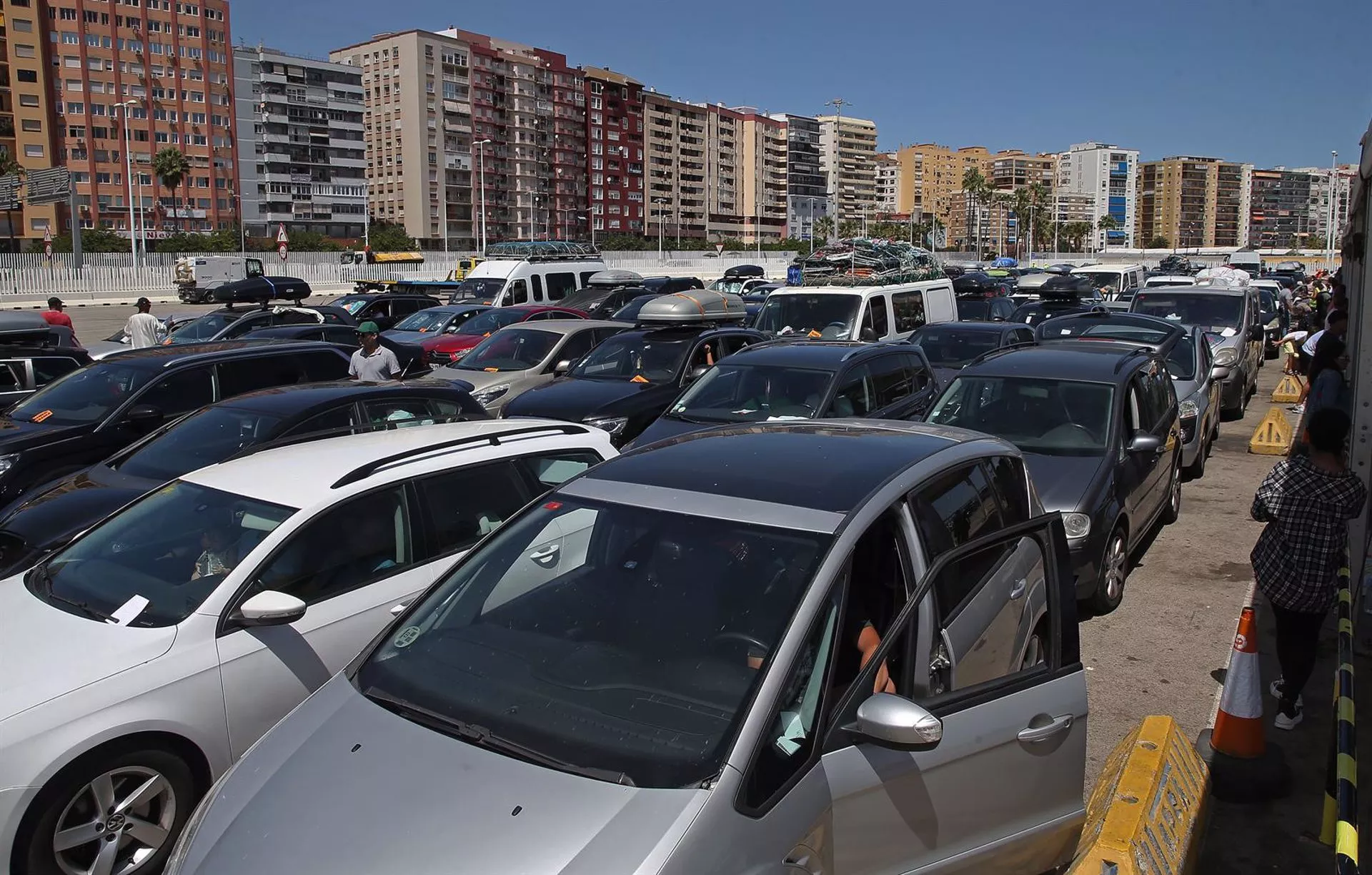 Tráfico en el Puerto de Algeciras en el marco de la OPE 2023