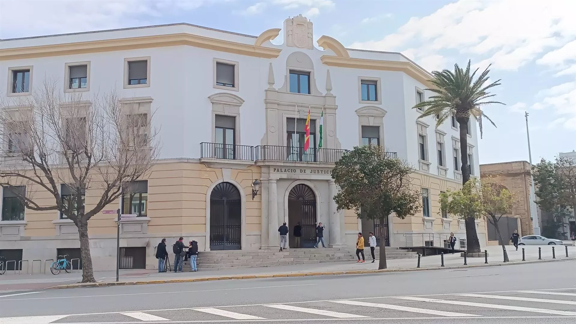 Vista de la Audiencia Provincial de Cádiz 