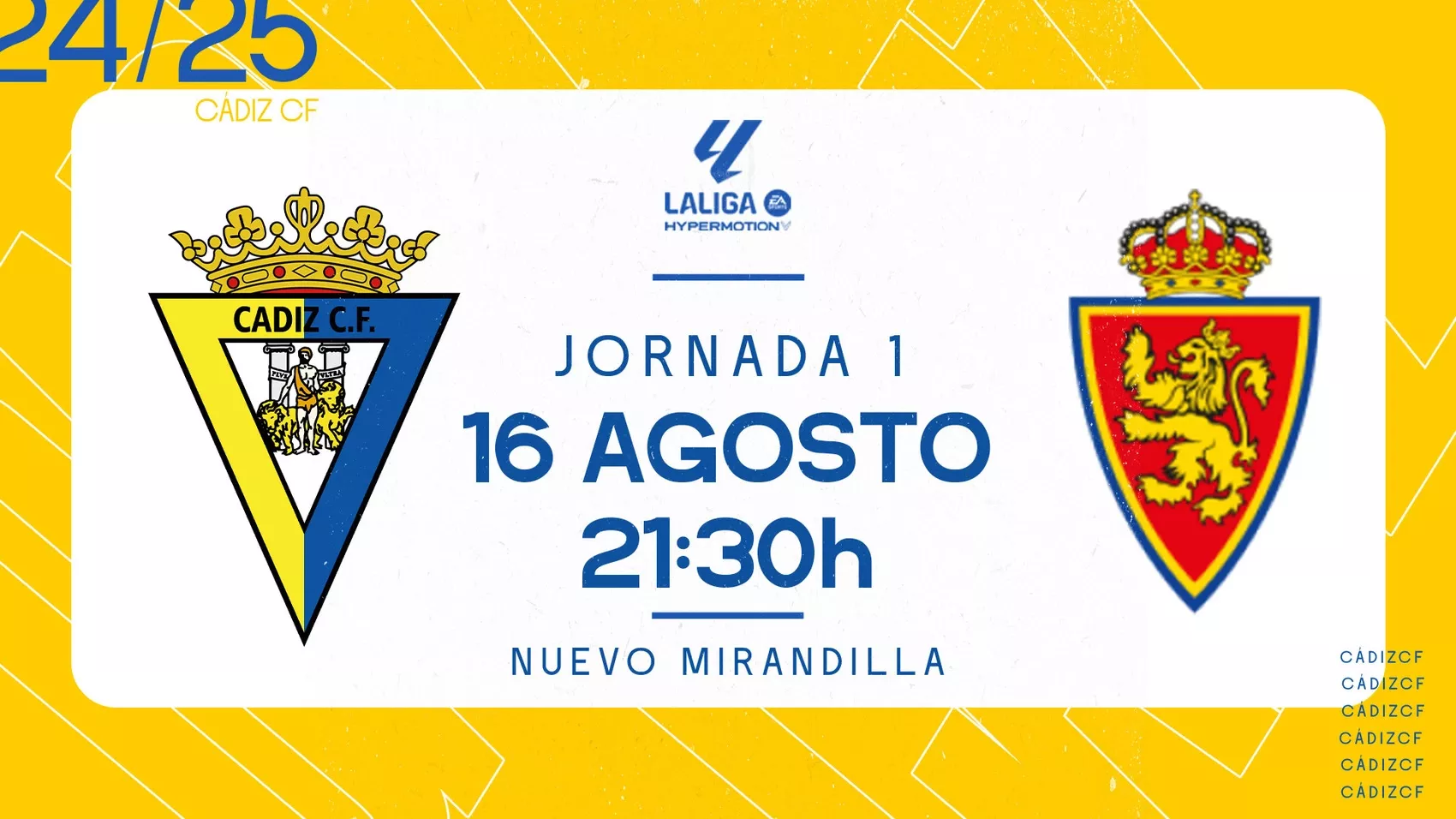 El partido está previsto a las 21:30 horas en el Nuevo Mirandilla