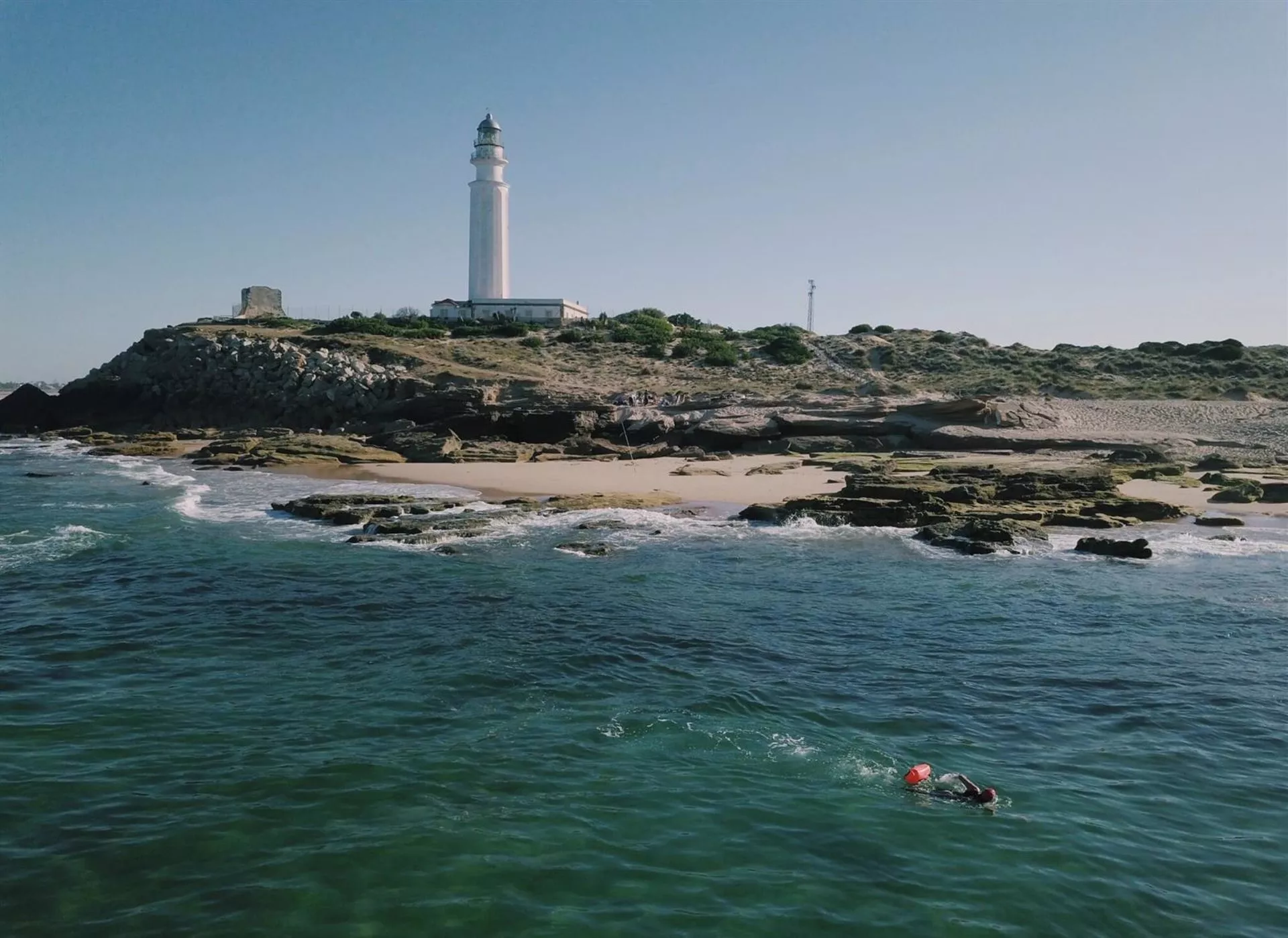 El cabo Trafalgar en Cádiz