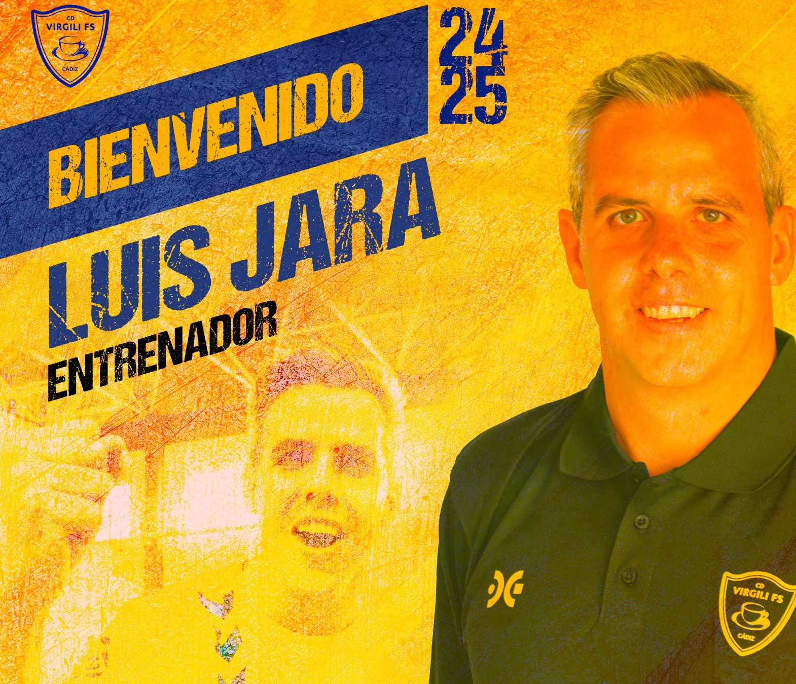 El CD Virgili Cádiz cierra la contratación de Luis Jara Pérez como nuevo entrenador.