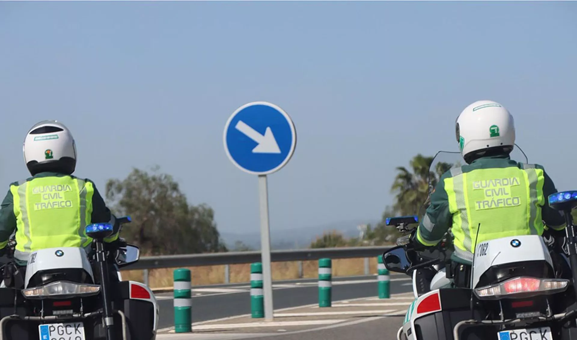 Motoristas de la Guardia Civil de Tráfico en una imagen de archivo