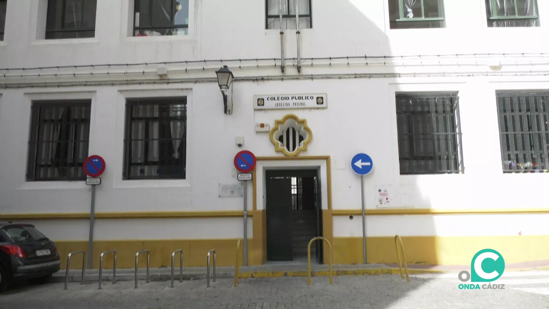 Fachada de uno de los centros escolares beneficiado por las próximas actuaciones municipales