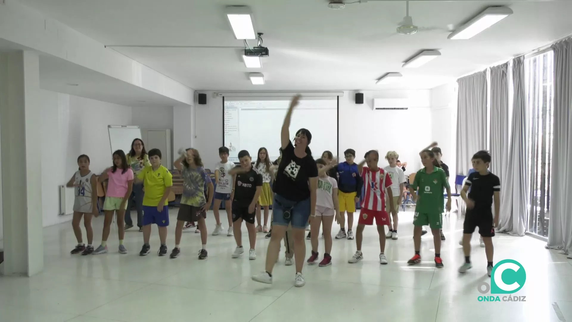 Los ensayos de los escolares se aceleran de cara a la próxima puesta de largo de esta semana.