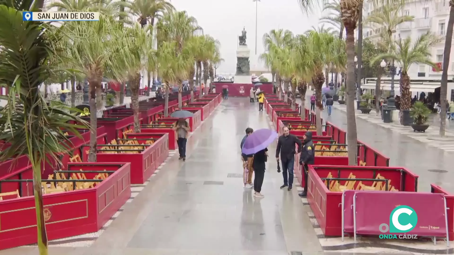 El palco de autoridades se trasladará desde el Palillero a la plaza San Juan de Dios.